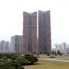 kisu residential tower, 155 m, 45 étages, 2013