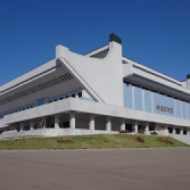 palacio del taekwondo en pyongyang, corea del norte